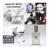 geschenk set 'male collection': proben set & gutschein für 100ml parfum